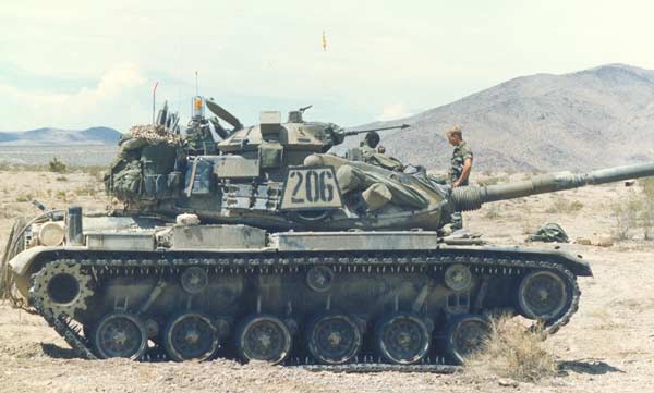 M60 tank on-the-job in Vietnam